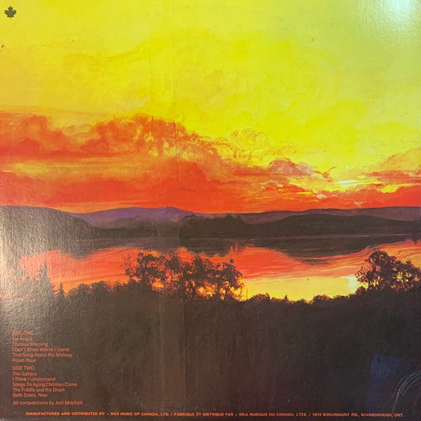 Joni Mitchell : Clouds (LP, Album, RE, Gat)