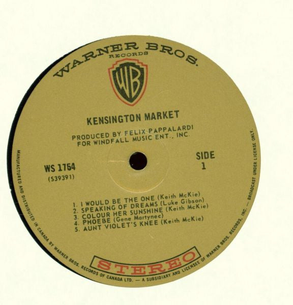 Kensington Market : Avenue Road (LP, Album)