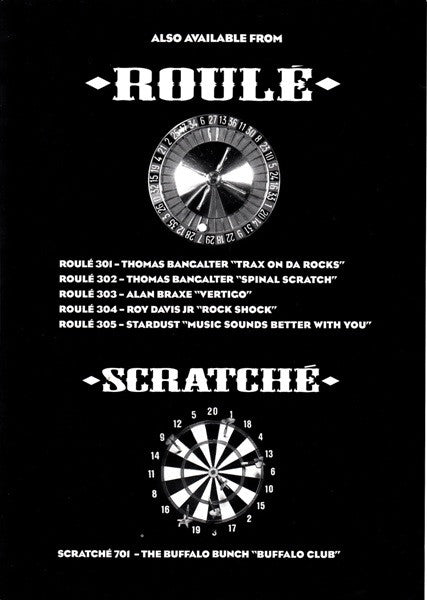 Stardust : Music Sounds Better With You (12", S/Sided, Single, Etch)