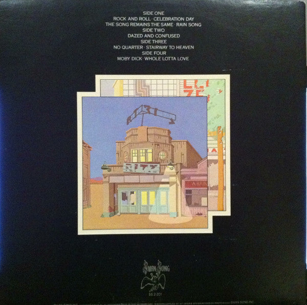 Led Zeppelin : The Soundtrack From The Film The Song Remains The Same (2xLP, Album, RE)