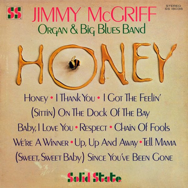 Jimmy McGriff Organ And Blues Band : Honey (LP, Album)