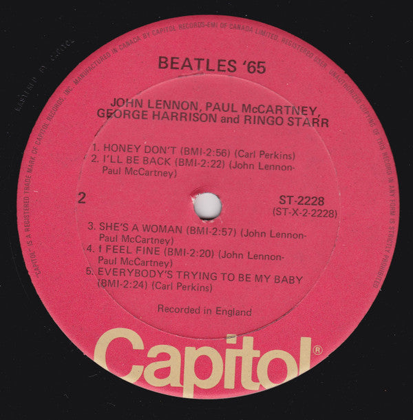 The Beatles : Beatles '65 (LP, Album)