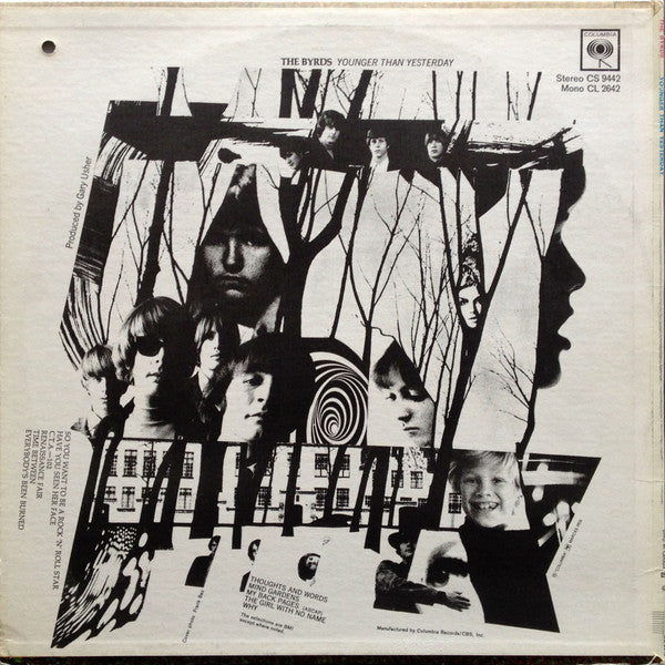 The Byrds : Younger Than Yesterday (LP, Album, Mono)