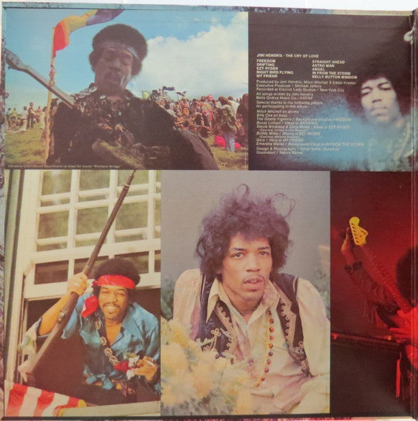 Jimi Hendrix : The Cry Of Love (LP, Album, Gat)