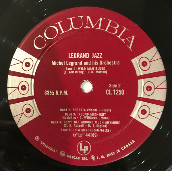 Michel Legrand : Legrand Jazz (LP)
