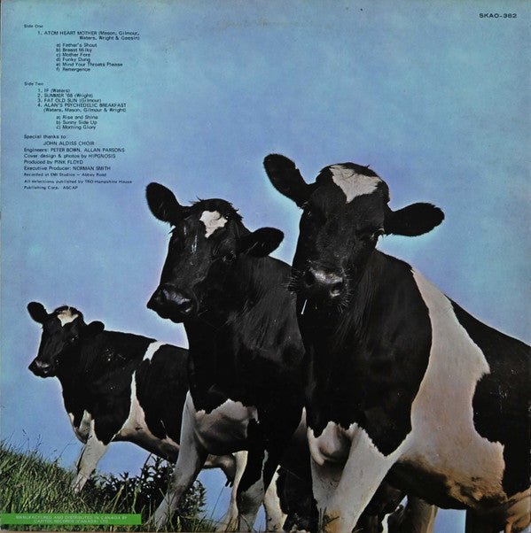 Pink Floyd : Atom Heart Mother (LP, Album, 1st)