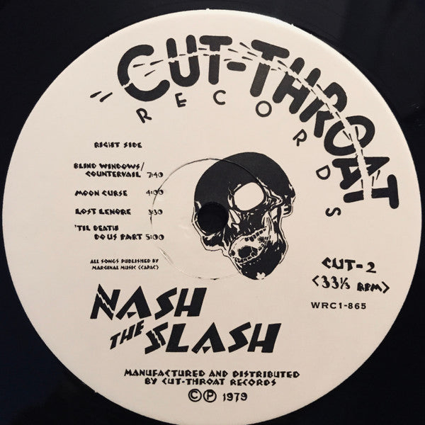 Nash The Slash : Dreams And Nightmares (LP, Album, JAM)