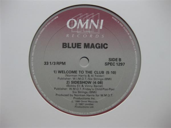 Blue Magic : Look Me Up (12", RE)