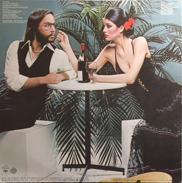 Al Di Meola : Elegant Gypsy (LP, Album)