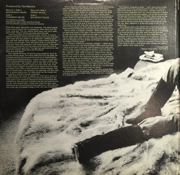 Miles Davis : Miles Davis At Fillmore (2xLP, Album, Gat)