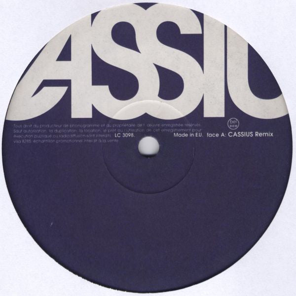 Cassius : Cassius 99 (12", Promo)