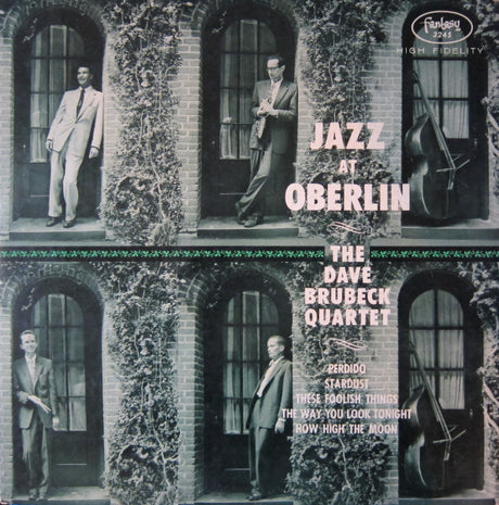 The Dave Brubeck Quartet : Jazz At Oberlin (LP, Album, RE, Red)