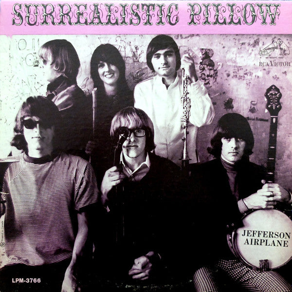 Jefferson Airplane : Surrealistic Pillow (LP, Album, Mono)