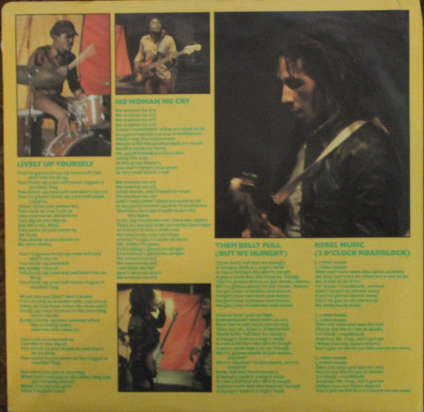 Bob Marley & The Wailers : Natty Dread (LP, Album)