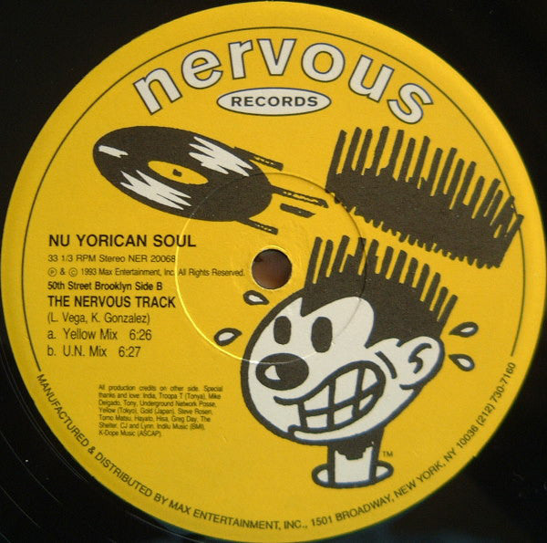 Masters At Work Present Nuyorican Soul : The Nervous Track (12")