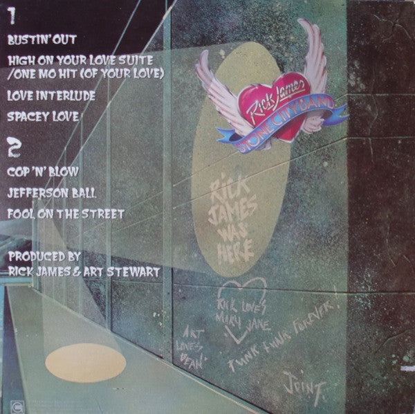 Rick James : Bustin' Out Of L Seven (LP, Album)