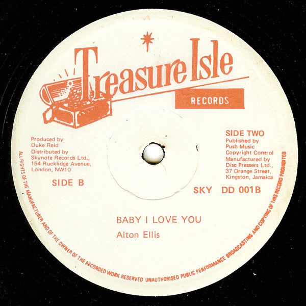 Alton Ellis & Ranking Trevor / Alton Ellis : You Make Me Happy / Baby I Love You (12")