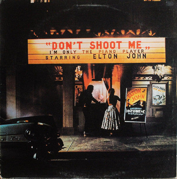 Elton John : Don't Shoot Me I'm Only The Piano Player (LP, Album)