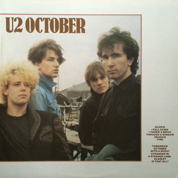 U2 : October (LP, Album, RE, Ora)