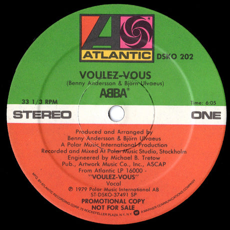 ABBA : Voulez-Vous (12", Promo)