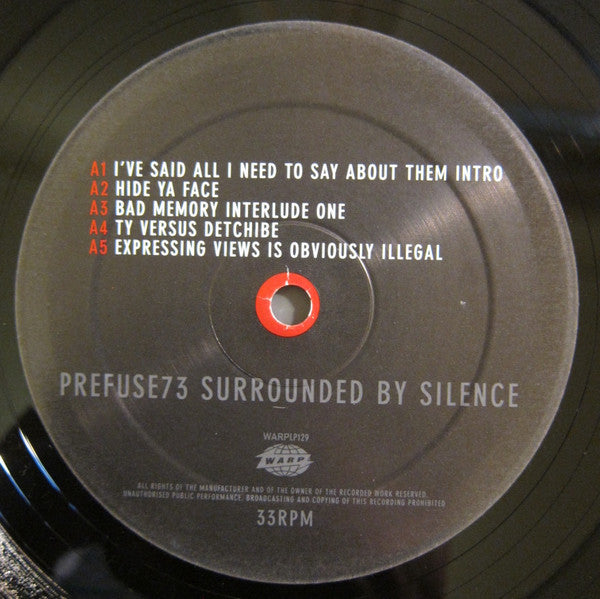 Prefuse 73 : Surrounded By Silence (2xLP, Album)