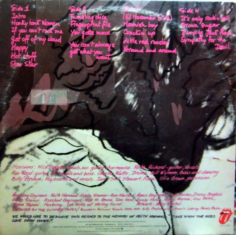 The Rolling Stones : Love You Live (2xLP, Album, Gat)