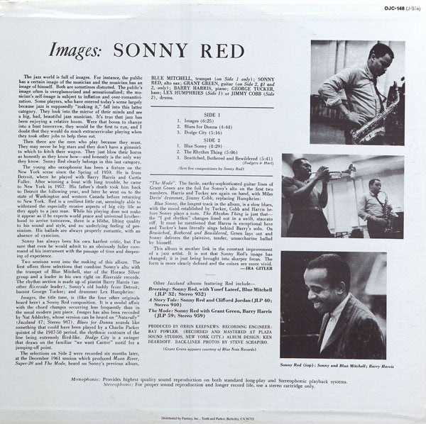 Sonny Red With Blue Mitchell And Grant Green : Images (LP, Album, RE)