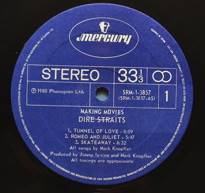 Dire Straits : Making Movies (LP, Album, Cin)