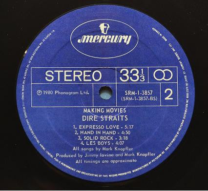 Dire Straits : Making Movies (LP, Album, Cin)