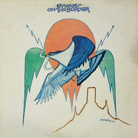 Eagles : On The Border (LP, Album, RP)
