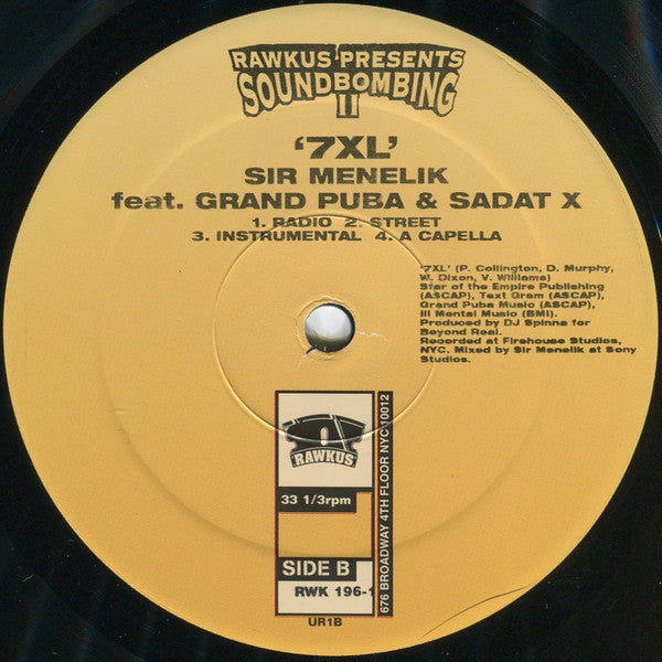 Pharoahe Monch / Sir Menelik : Mayor / 7XL (12")