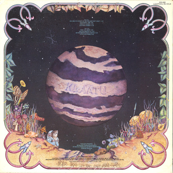Klaatu : 3:47 E.S.T. (LP, Album, RE)