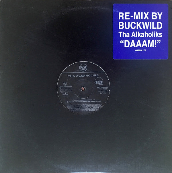Tha Alkaholiks : Daaam! (Buckwild Remix) (12", Promo)