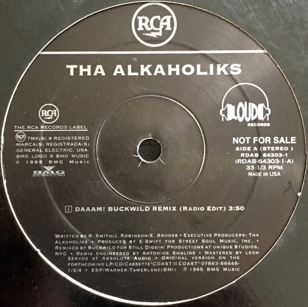 Tha Alkaholiks : Daaam! (Buckwild Remix) (12", Promo)