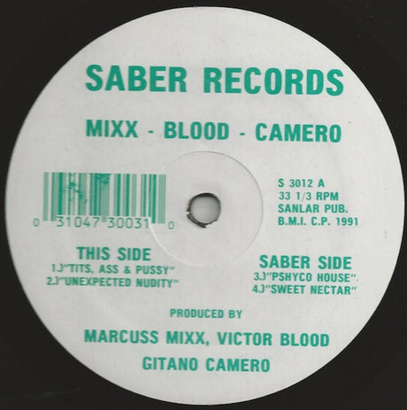 Mixx* - Blood* - Camero* : Tits, Ass & Pussy (12")