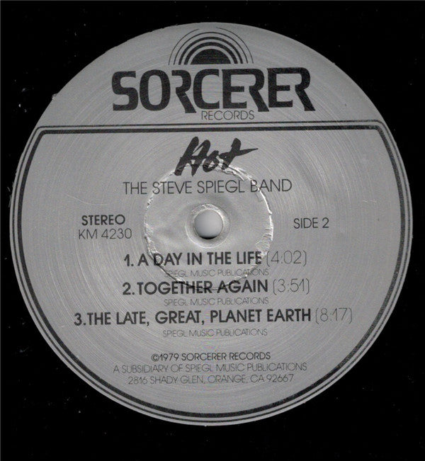 Steve Spiegl Big Band : Hot (LP)