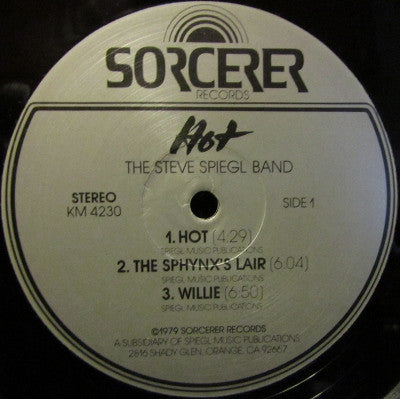 Steve Spiegl Big Band : Hot (LP)