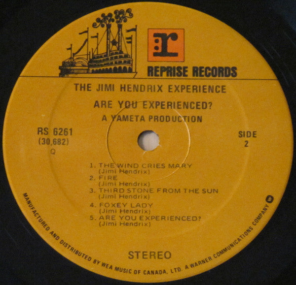 The Jimi Hendrix Experience : Are You Experienced (LP, Album, RE)