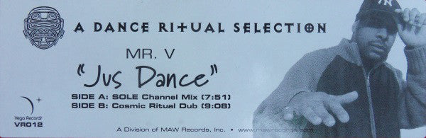 Mr. V (4) : Jus Dance (12")