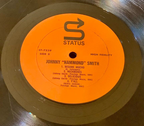 Johnny Hammond & Willis Jackson : Johnny "Hammond" Smith Cooks With Gator Tail (LP, Album, Mono)