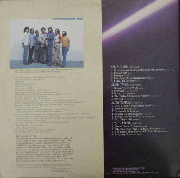 Joan Baez : From Every Stage (2xLP, Album)