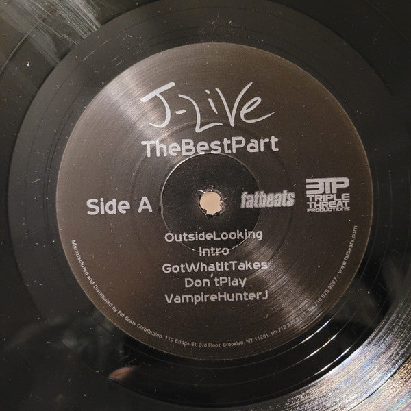 J-Live : The Best Part (2xLP, Album)