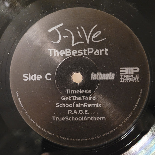J-Live : The Best Part (2xLP, Album)
