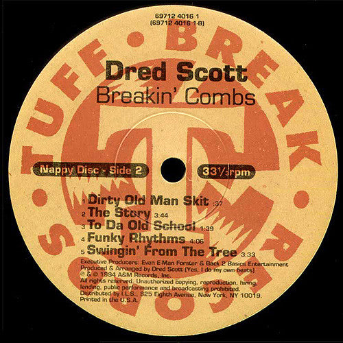 Dred Scott : Breakin' Combs (2xLP, Album)