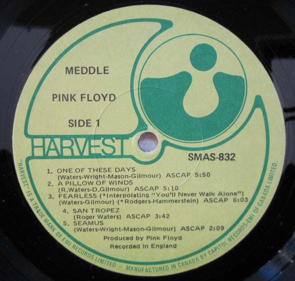 Pink Floyd : Meddle (LP, Album, RE)
