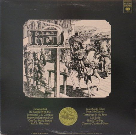 New Riders Of The Purple Sage : The Adventures Of Panama Red (LP, Album, Gat)