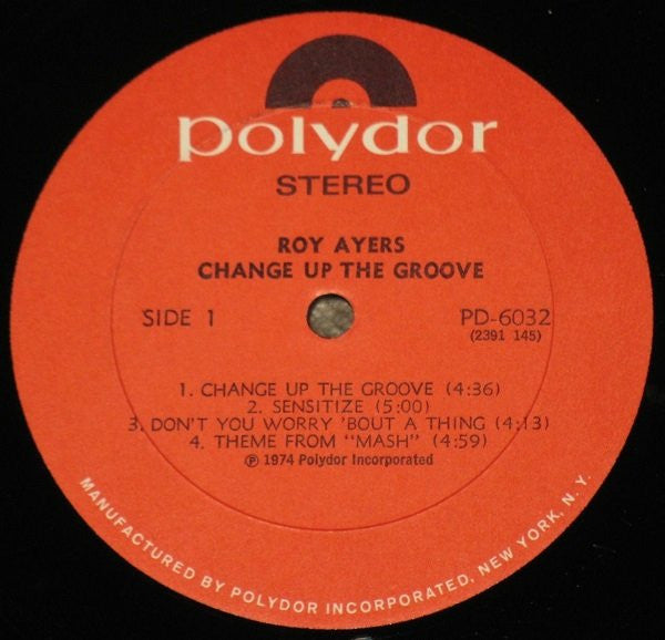 Roy Ayers Ubiquity : Change Up The Groove (LP, Album, All)