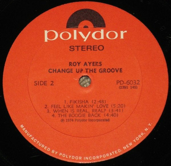 Roy Ayers Ubiquity : Change Up The Groove (LP, Album, All)
