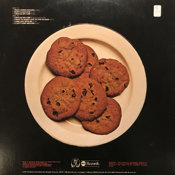 Isaac Hayes : Chocolate Chip (LP, Album)