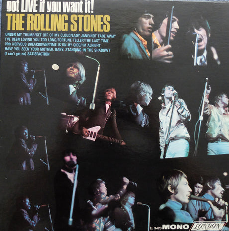 The Rolling Stones : Got Live If You Want It! (LP, Comp, Mono)